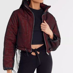 I.AM.GIA RED ROAD WARRIOR PUFFER WINTER JACKET